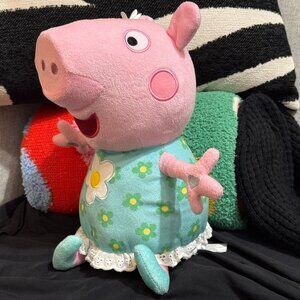 Peppa Pig Ring Around the Rosie 13" Plush, Misfit Toy - Defective - No Sound